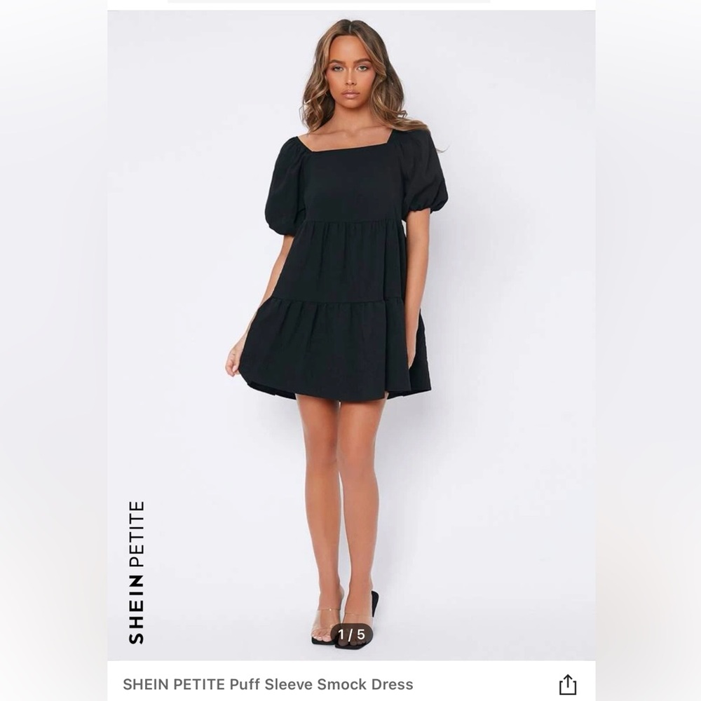 SHEIN petite black dress